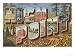 Greetings from High Point, North Carolina Giclee Poster Print, 24x18