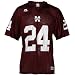 Russell Mississippi State Bulldogs #24 Maroon Replica Football Team Jersey