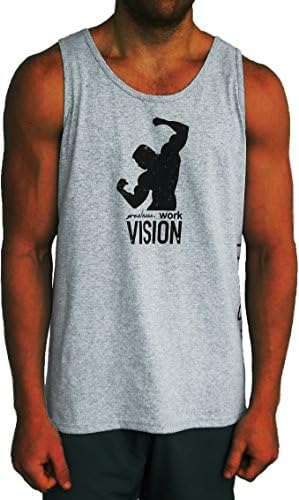 Arnold Silhouette Mens Gym Workout Tank