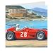 Stirling Moss - Winner of the Monaco Grand Prix 1956 from original artwork by Tony Smith.