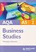 AQA AS Business Studies: Unit 2: Managing a Business (Aqa As Level)