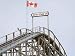 Do Not Stand up Warning on Top of Roller Coaster - 24"W x 18"H - Peel and Stick Wall Decal by Wallmonkeys