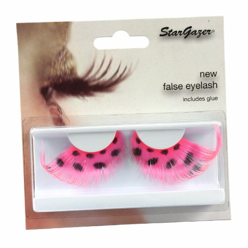Stargazer Feder-Wimpern FALSE LASHES NO 65 pink Preisvergleich