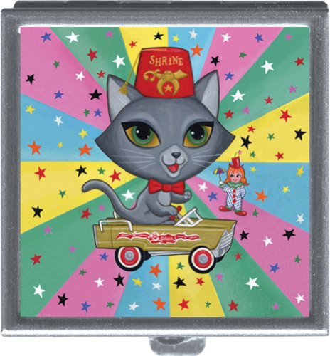 Classic Hardware Lisa Petrucci Gomez Circus Decorative Small Pill Box