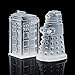 Freshlove Doctor Who Silicone Ice Cube Tray and Chocolate,candy,cookies Mold Maker - Tardis and Daleks