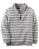 カーターズ Carter's セーター Half-Zip Sweater 9M (67-72cm) [ベビー・デポ モスリン ウォッシュクロス入り] [並行輸入品]