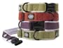 Planet Dog Cozy Hemp Adjustable Collar, Apple Green, Medium