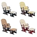 Madison Deluxe Glider Rocker and Ottoman Set