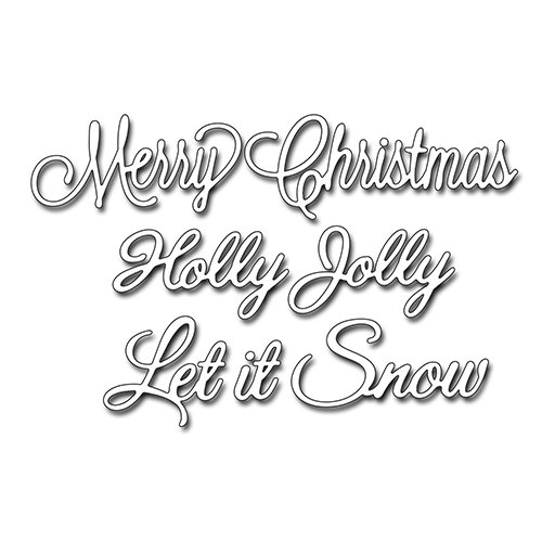 Penny Black Stencils, Joyous Wishes