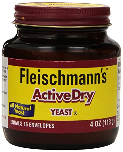 Fleischmann s yeast, activedry 4 oz jar