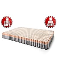 From Amazon.com. Click for details:
 Health and Beauty: Duracell DuraLock Coppertop Alkaline Batteries - Plus Free Gift - Choose Your Pack (100 AAA) - Duracell Health and Beauty: Duracell DuraLock Coppertop Alkaline Batteries - Plus Free Gift - Choose Your Pack (100 AAA) - Duracell