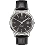 Timex Men's Classic Black Leather Strap Watch #T21752