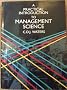 A Practical Introduction to Management Science (Business Administration Series)