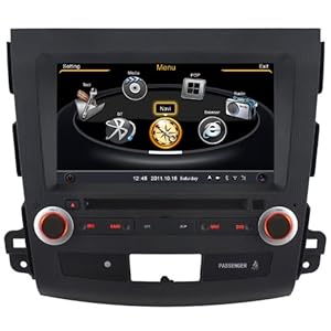 Lowest price for  Koolertron For 2007-2011 MITSUBISHI OUTLANDER and CITROEN C-CROSSER Indash DVD GPS Navigation With dual-core/3Zone POP 3G/WIFI/20 Disc CDC/ DVD Recording/ tooth handsfree / Steering wheel control / Phonebook / IPOD / USB / SD / Game