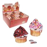DCI Cupcake Yummy Pocket, Assorted Chocolate and Pink