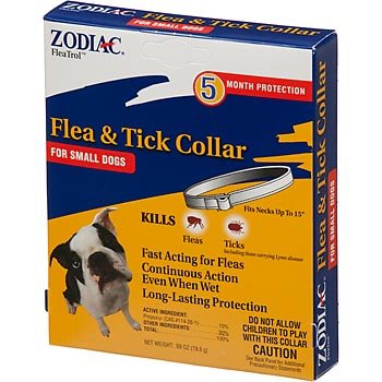 Zodiac Flea and Tick Collar for 5-Month Dog - Small