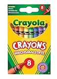 Crayola 02.0008 - 8 Wachsmalstifte