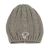 Atlanta Falcons Gray Cable Knit Beanie