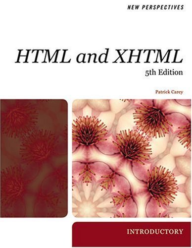 Image of: New Perspectives on HTML and XHTML 5th Edition, Introductory (New Perspectives on)