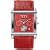Betty Barclay BY065.00.302.353 Ladies Chronograph Watch with Red Leather Strap