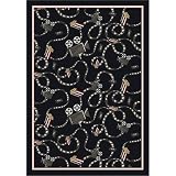 Activity Intermission All-Over Movie Rug Size: 2' 8 x 3' 10
