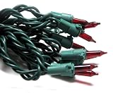 Good Tidings 3195405 Ultimate Heavy Duty Holiday Light Set 31.5 Feet Long with 100 Red Lights