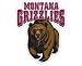 Montana Grizzlies Glass Tatz Mini-Cutz Window Decal