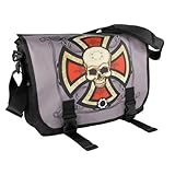 DadGear メッセンジャーバッグ Cross & Skull