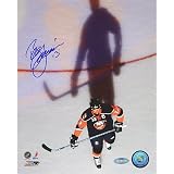 Steiner Sports NHL New York Islanders Bill Guerin Overhead with Shadow 16 x 20-inch Photo