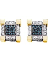 0.50CTW DIAMOND MICRO PAVE EARRINGS