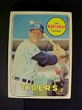 Jim Northrup Detroit Tigers #580 1969 Topps Signed Baseball Card