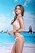 Polovi Women Swimsuit Halter Push Up Bandage Bikini 15312B0