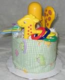 1 Tier Noah's Ark Baby Diaper Cake