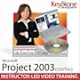Microsoft Project 2003 -  Instructor-based Video Training Essentials Beginner/Intermediate/Advanced