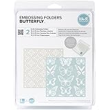We R Memory Keepers Butterfly Goosebumpz Embossing Folder, 2 Per Package