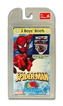 Fruit of the Loom Boys 2-7 Fruit Of The Loom Boys Spiderman Briefs Prints