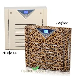 Alen A350 HEPA Air Purifier, w/ Skin for A350 (Leopard-Spots)