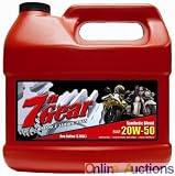 7th Gear -Four Stroke - 20w50 Synthetic Blend Motor Oil - 1 Full Case = 4 Gallons