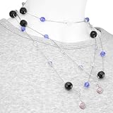 MLB Touch by Alyssa Milano Chicago Cubs Glass Beaded Necklace