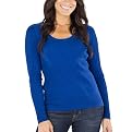 Merona&reg; Women's Scoop Neck Ribbed Sweater - Blue