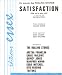 ROLLING STONES : SATISFACTION Chant/Piano feuillet (Rien qu'un seul mot)