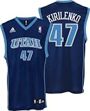 Andrei Kirilenko Jersey: adidas Blue Replica #47 Utah Jazz Jersey