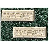LogoArt Kansas State Wildcats 10K Gold Team Font 3/16 Post Earrings
