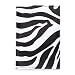 Black and White Zebra Passport Covers Holders Wallet