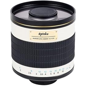 Opteka 500mm f/6.3 Telephoto Mirror Lens for Minolta MD Mount SLR Cameras
