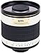 Opteka 500mm / 1000mm f/6.3 Telephoto Mirror Lens for Olympus EVOLT E-5, E-520, E-510, E-500, E-450, E-420, E-410, E-400, E-330 and E-300 Digital SLR Cameras