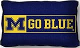 Univ of Michigan Go Blue Pillow - 10 x 13 Pillow - Michigan Wolverines