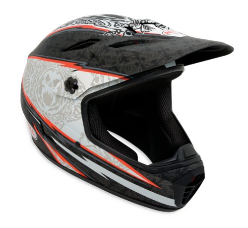 Bell Drop Bike Helmet, Matte Black/Red 13th Floor, Small On Sale