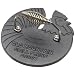 Old Mountain Pre Seasoned 10150 Rooster Shaped Bacon / Grill Press, 7 1/2 Inch Diameter