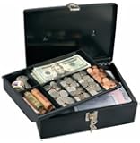 Master Lock 7113D Cash Box with 7-Compartment Tray